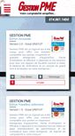 Mobile Screenshot of gestion-pme.com